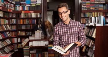Student Holding a Book, Students